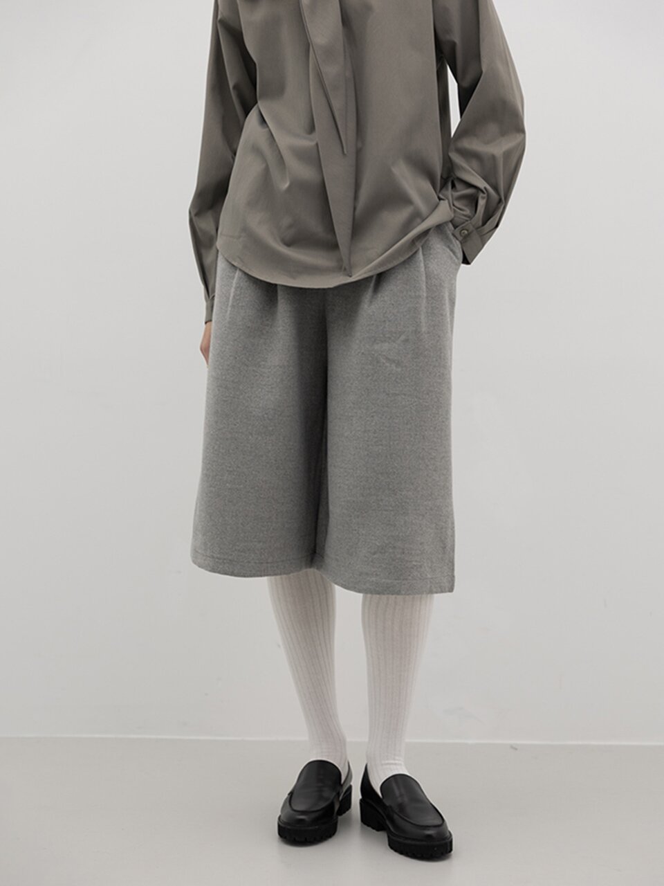 WD_Warm loose pants_GRAY