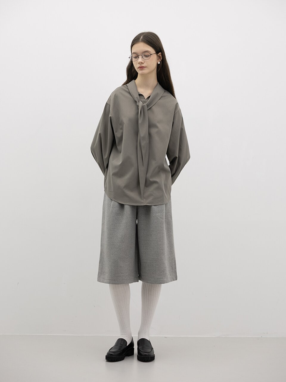 WD_Warm loose pants_GRAY