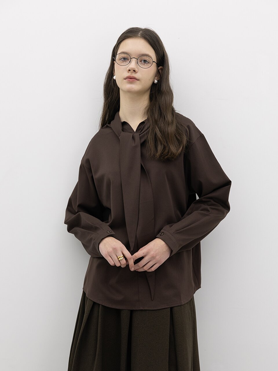 WD_Cotton ribbon shirt_3color