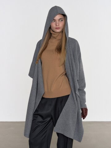 울 후디 볼레로 (3color)