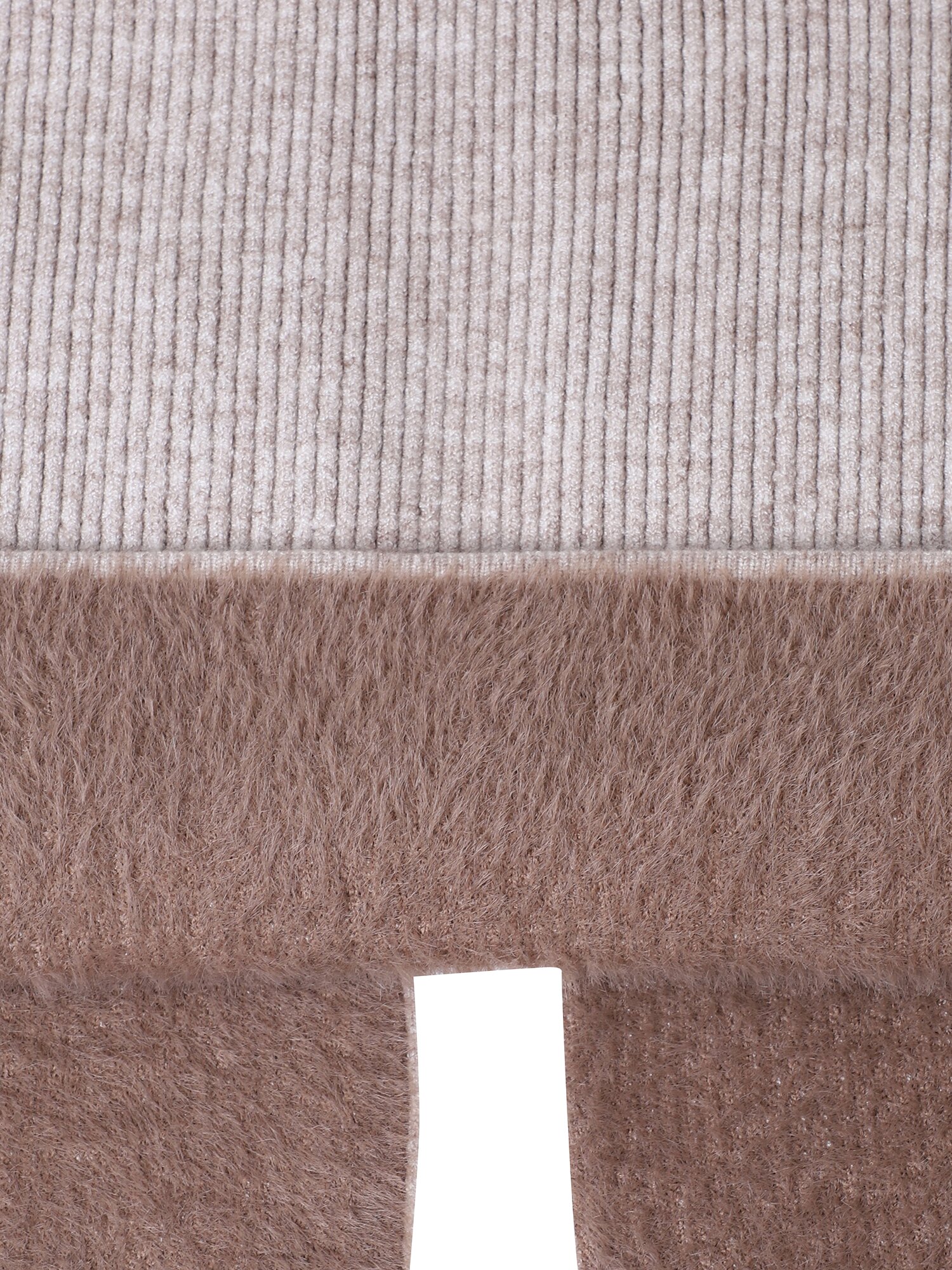 기모 H라인 니트 스커트 (MELANGE BEIGE)