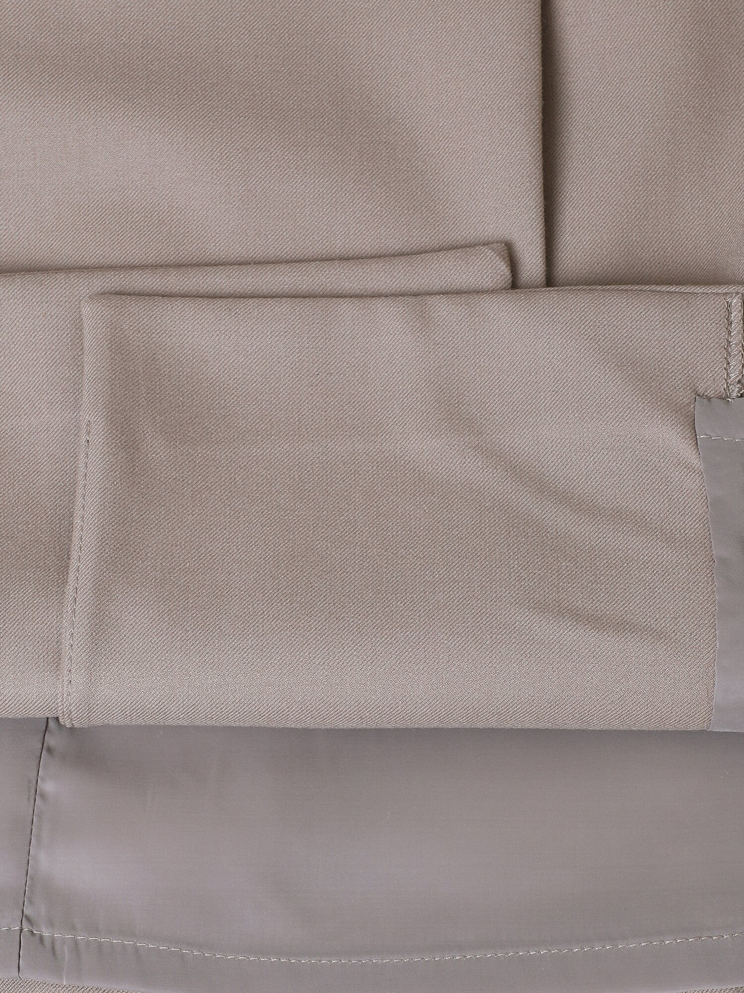 울 블렌드 더블 칼라넥 롱 원피스 (BEIGE)