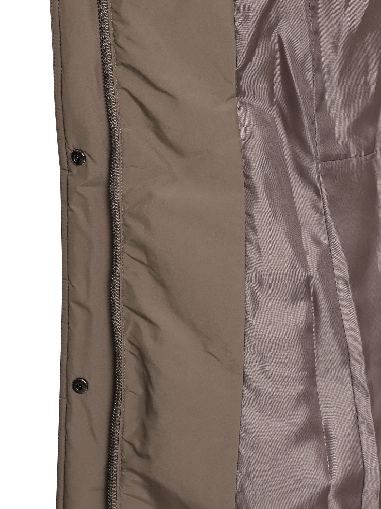 폭스퍼 벨티드 플랩 구스다운 점퍼 (BROWN)