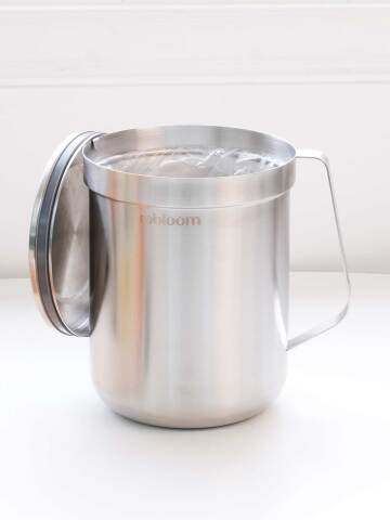 완벽밀폐 악취차단 부패지연 스텐304 진공 음식물 쓰레기통 3L