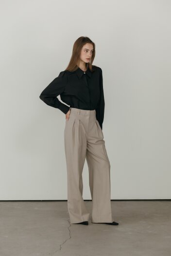 엘론 투턱 와이드 슬랙스(3컬러)