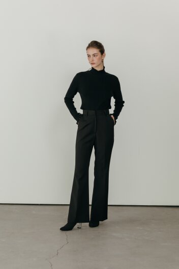 샤론 부츠컷 울 슬랙스(3컬러)