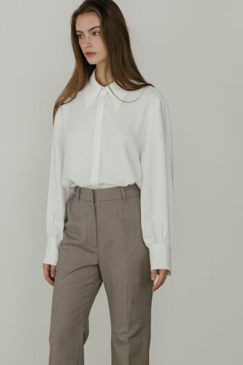 리아 빅카라 블라우스(2컬러)