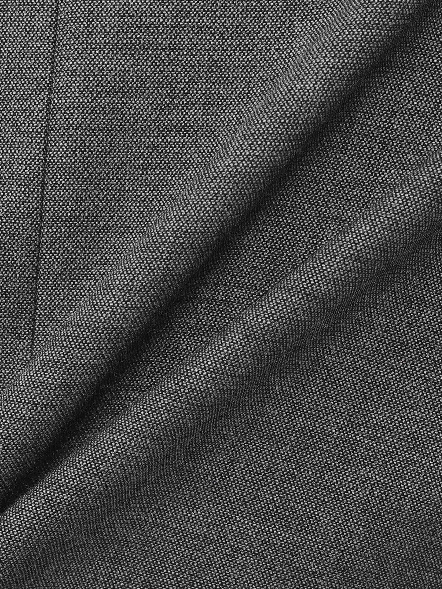 피크드 라펠 테일러드 셋업 재킷 (MELANGE GREY)