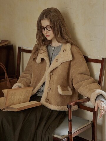 PM_Suede reversible jacket