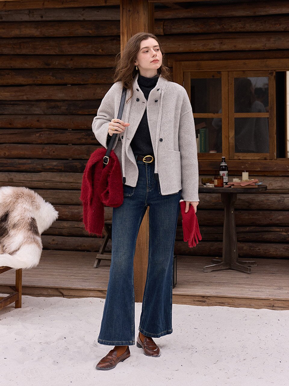 SR_Full short wool jacket