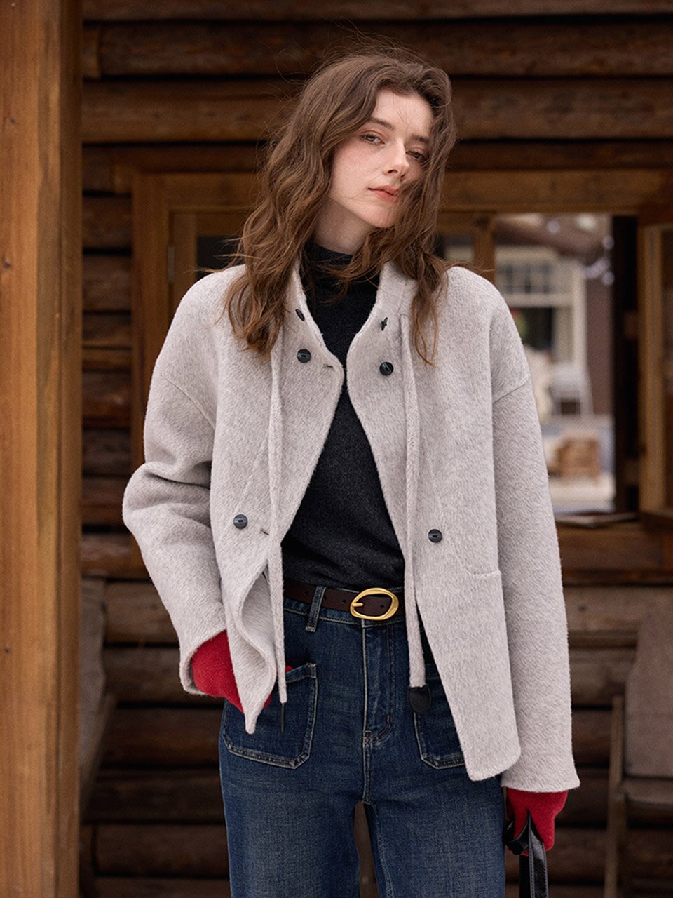 SR_Full short wool jacket