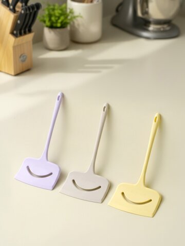 모노테일 스마일:) 실리콘 와이드 뒤집개 1P