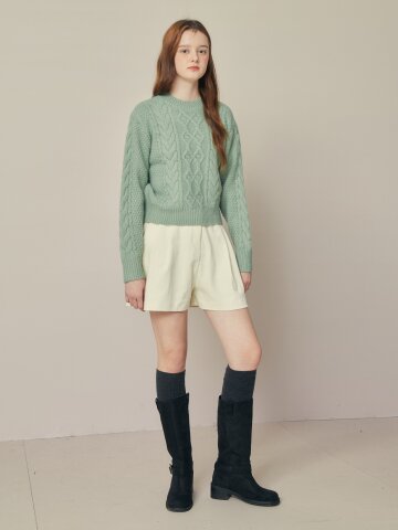 코듀로이 숏 팬츠 