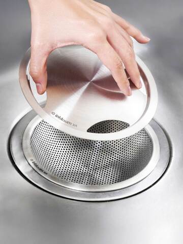 누적판매 14만 올스텐 304 세척 쉬운 싱크대 배수구망 + 커버 세트