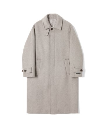 남녀공용 세미 오버 발마칸 코트 (M-BEIGE) (HBAHC90)