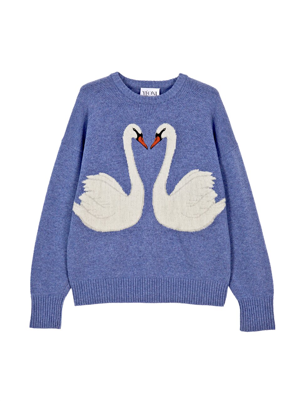 CLAUDIA SWAN WOOL CREWNECK SWEATER 클라우디아 스완 울 스웨터