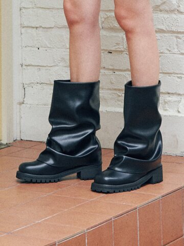 Slouchy Mid Boots (att017-6)