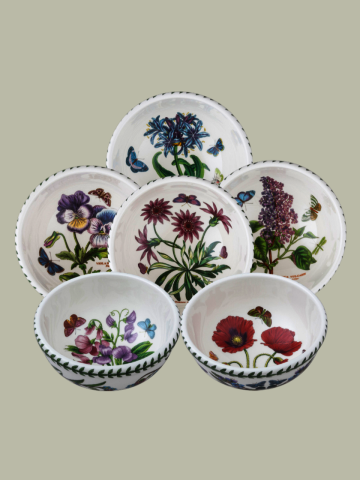 [포트메리온] 보타닉 가든 대접 14cm 6p (E,F)