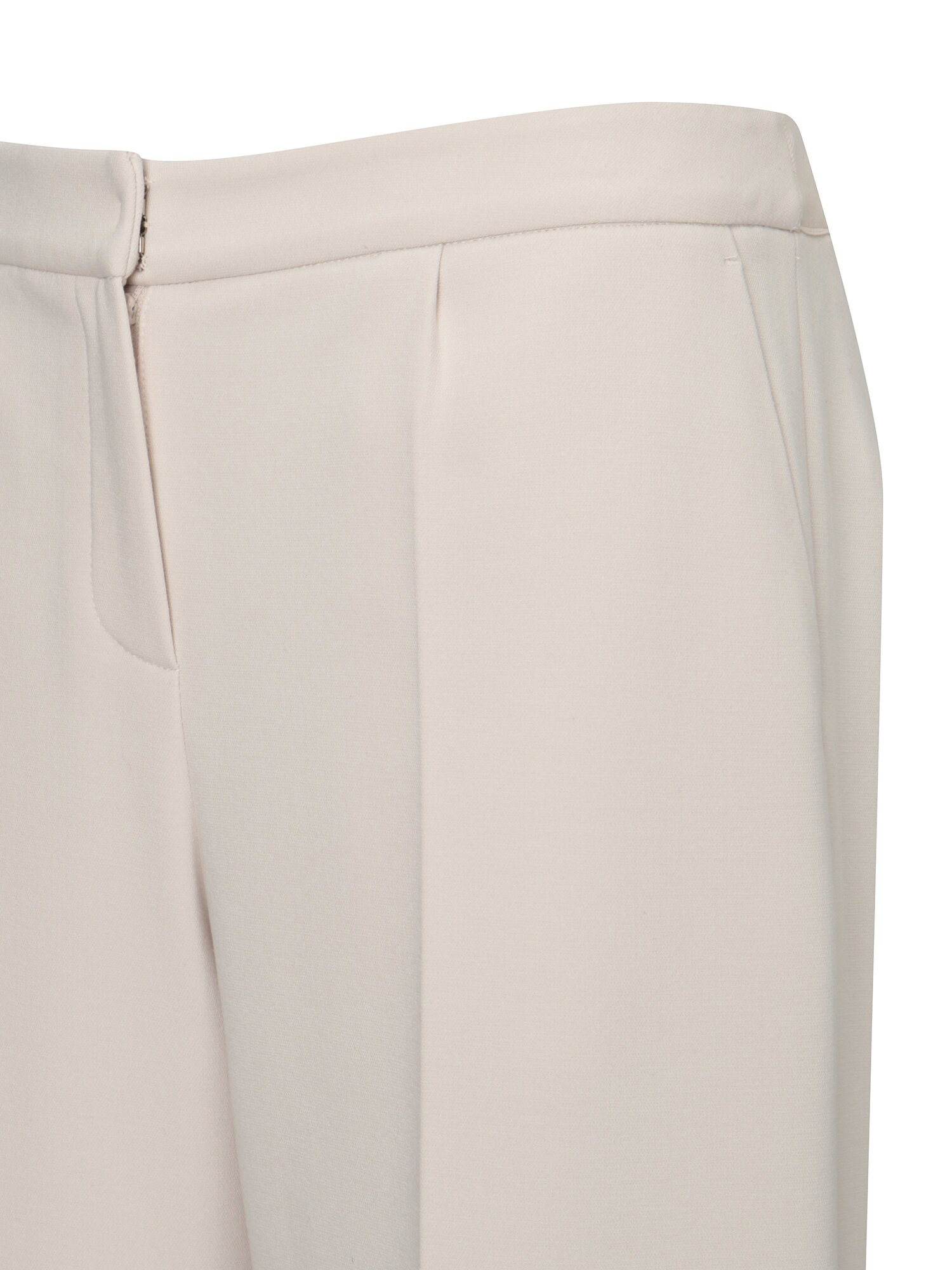 기모 세미 와이드핏 슬랙스 팬츠 (IVORY)