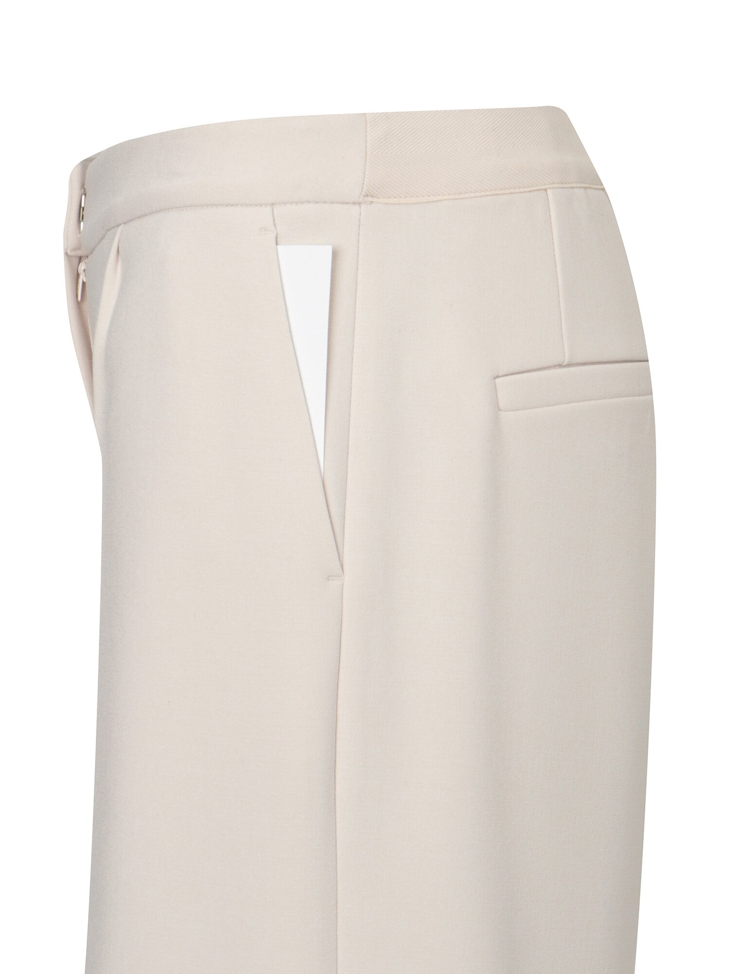 기모 세미 와이드핏 슬랙스 팬츠 (IVORY)