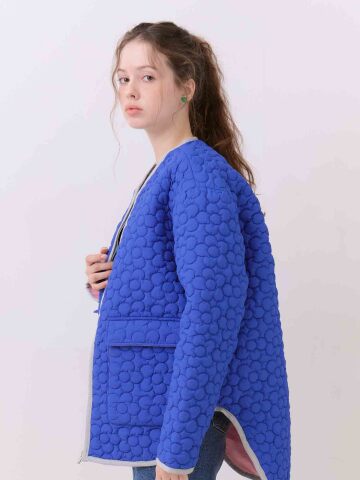 하퍼 블룸 퀼티드 라이트 자켓