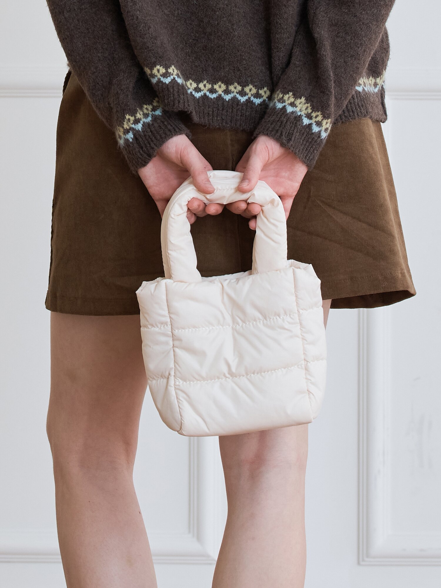 PADDED QUILTED TODD BAG