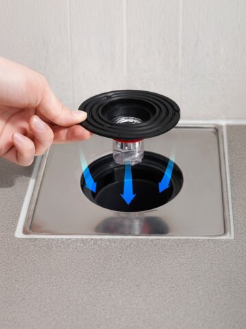 1+1 생활공작소 자동개폐 하수구 트랩