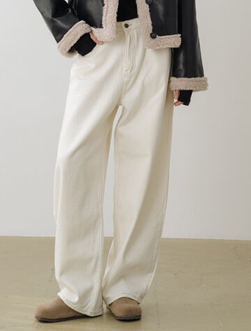 윈터 피치벨벳 커브드진  IVORY