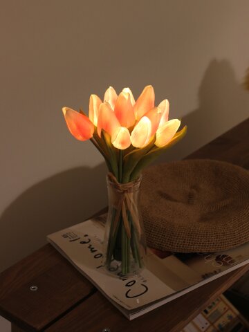 튤립 부케 LED 무드등