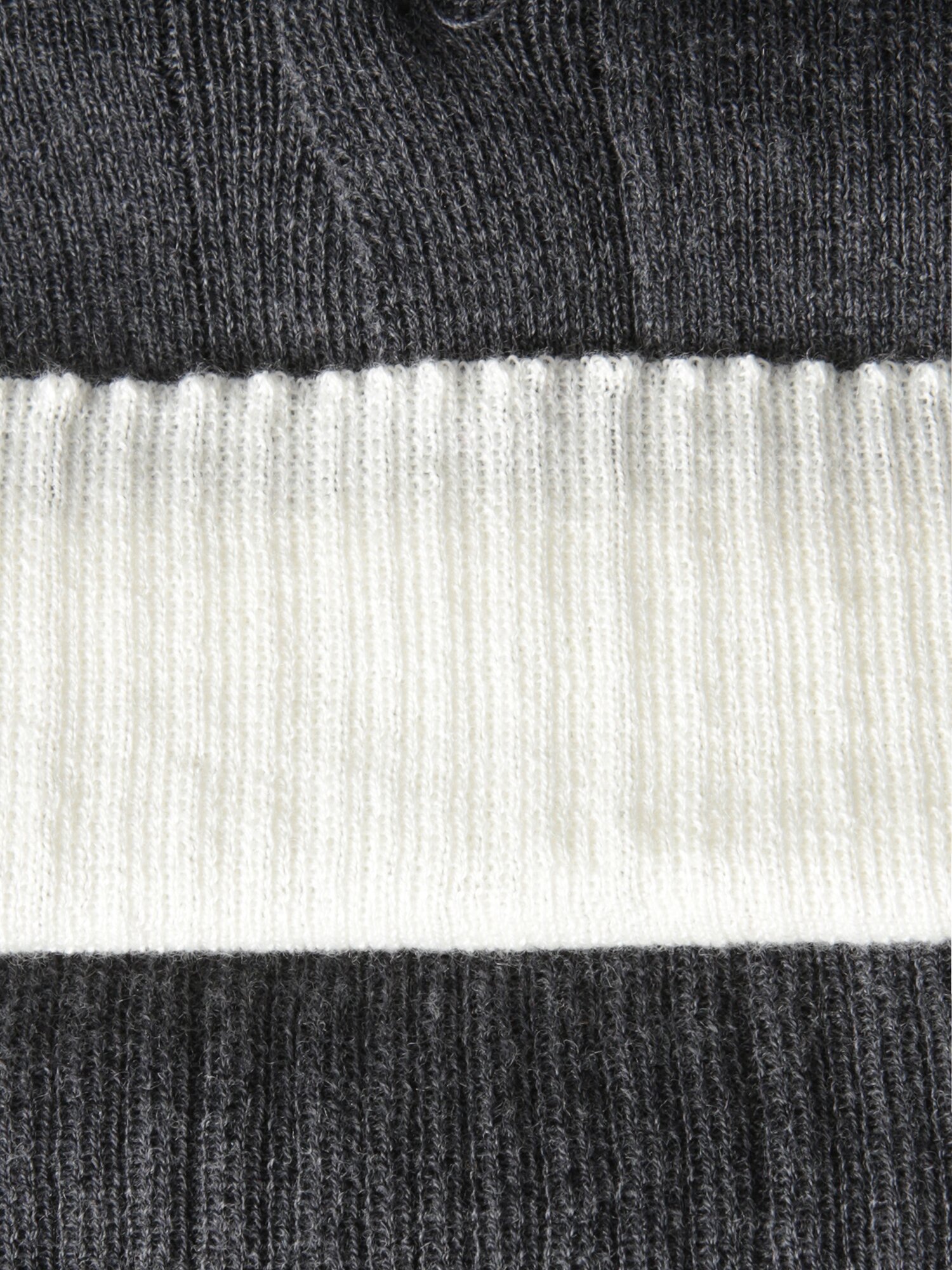 칼라넥 레이어드 풀오버 니트 (DARK GREY)