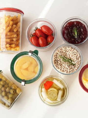 아르떼 테이퍼드 다용도 내열 유리용기 2개입 2종 택1(370ml,580ml,850ml)