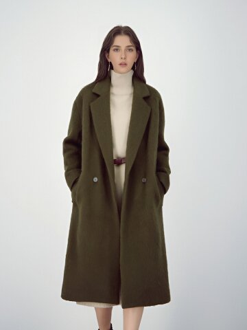 Alpaca Double Coat _Brown.