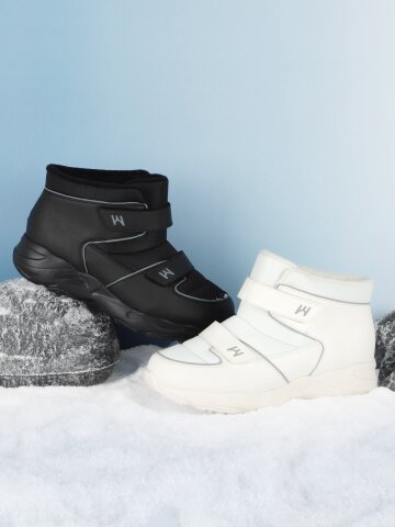 PWX 바로인 스노우팜 벨크로 방한 부츠 [사은품털슬리퍼증정]