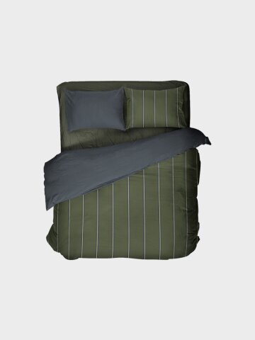 슬립모먼트 런던클래식 스트라이프 알러지케어 이불커버