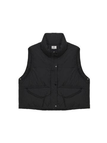 Zeke down Padding Vest [Black]