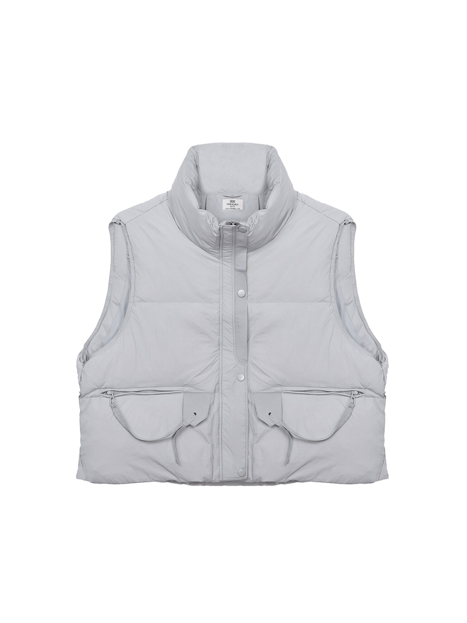 Zeke down Padding Vest [Gray]