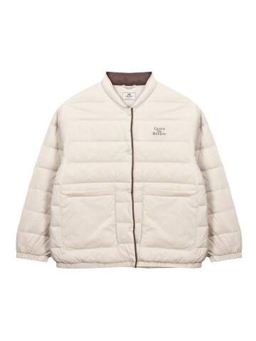 Mellow Light Puffer Down [Beige]