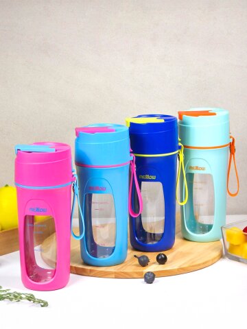 데코아르 멜로우 비비드 휴대용 믹서 텀블러 (본품+빨대)