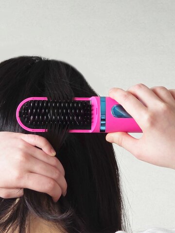 데코아르 멜로우 무선 빗 고데기 볼륨 스타일러