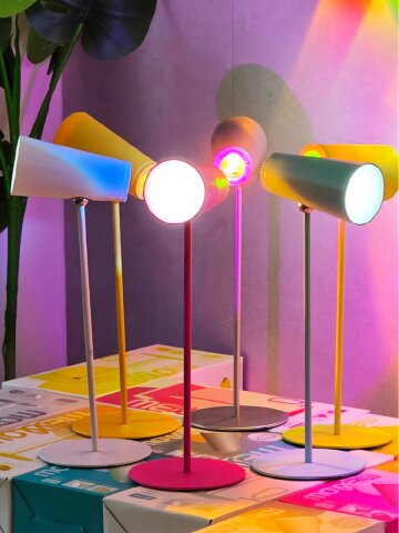 데코아르 멜로우 비비드 무선 벽부착/스탠드 조명 (무드등)