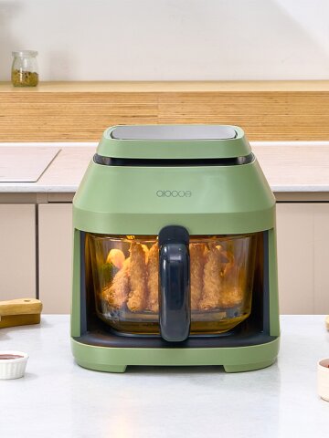 치고야 디지털 글라스 에어프라이어 5L