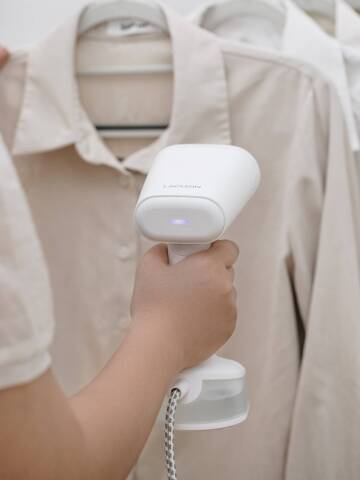 퀵아이롱 폴더블 스팀다리미 화이트