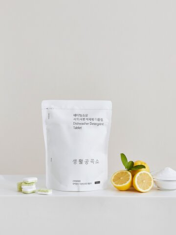 생활공작소 베이킹소다 식기세척기 태블릿형 60개입
