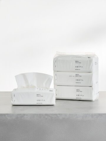 2+1 생활공작소 뽑아쓰는 팝업티슈 180매 3팩 묶음