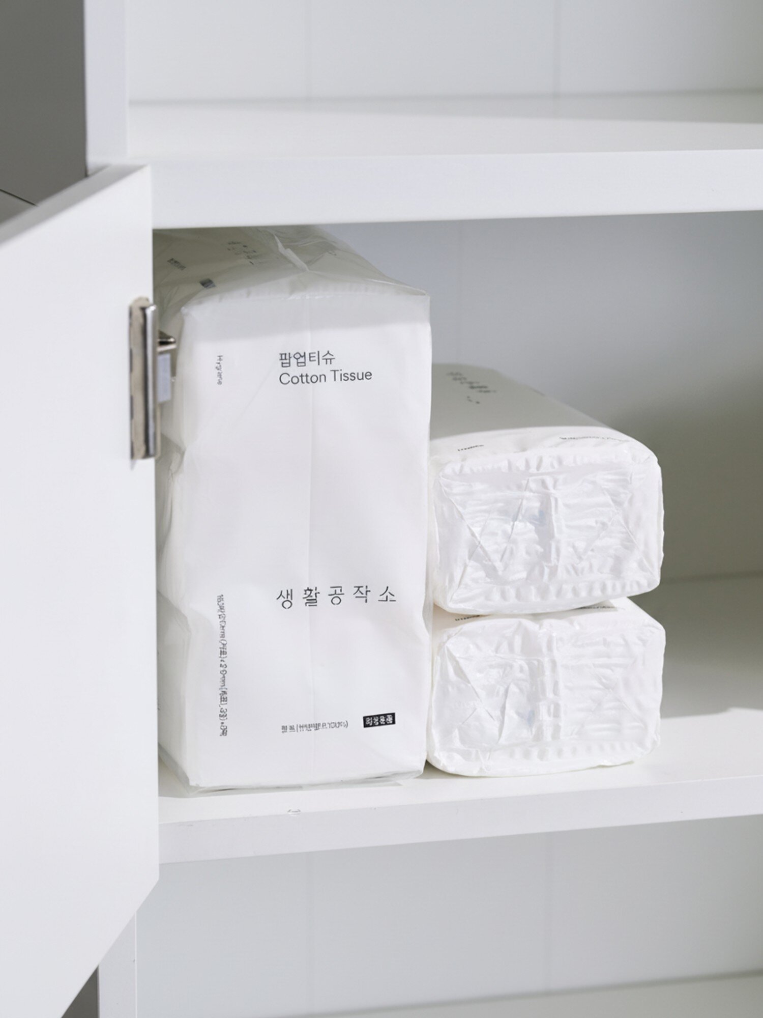 2+1 생활공작소 뽑아쓰는 팝업티슈 180매 3팩 묶음