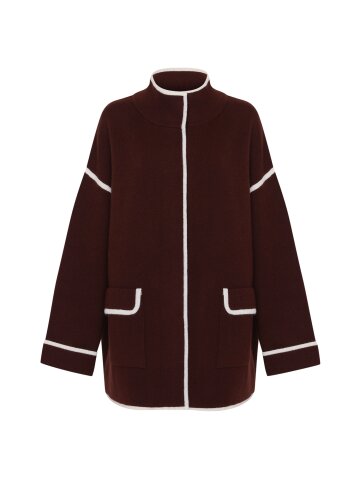 칼레이트 퓨어 캐시미어 비토리아 하프 코트