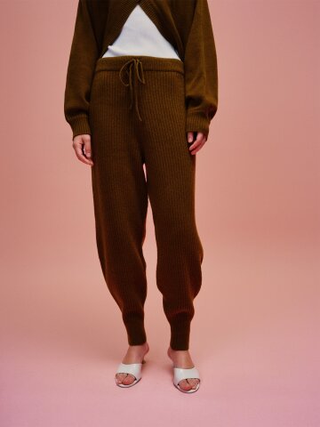 칼레이트 퓨어 캐시미어 케이트 조거 팬츠