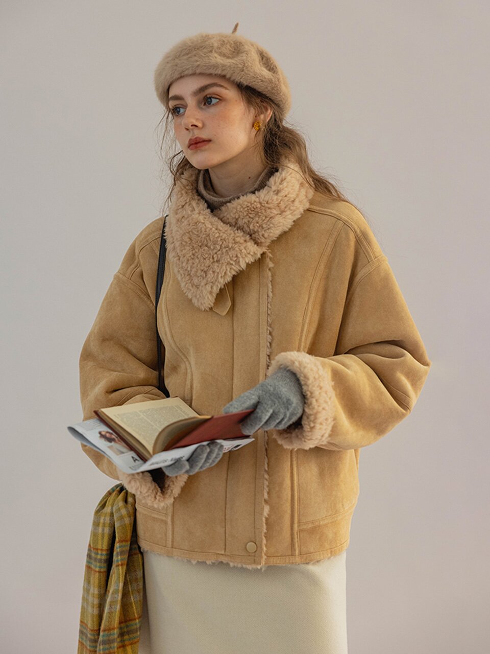 DA_Heavy suede large jacket_2color