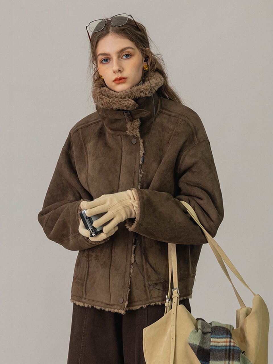 DA_Heavy suede large jacket_2color