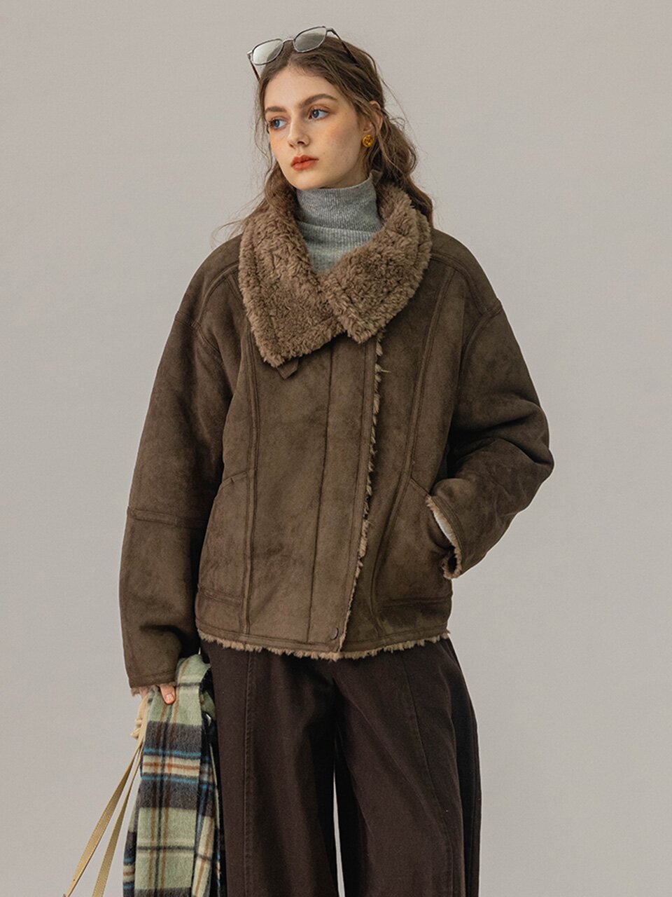 DA_Heavy suede large jacket_2color